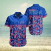 Buffalo Bills Hawaiian Shirt  Flowers Pattern  Hawaiian Print Shirt