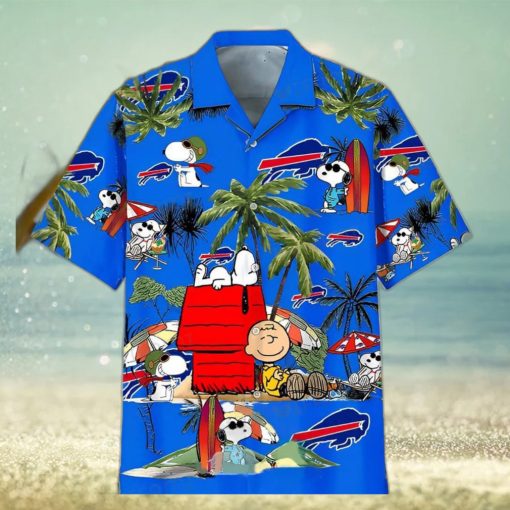 Buffalo Bills Hawaiian Shirt Charlie Snoopy Coconut Tree Buffalo Bills Gift