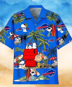 Buffalo Bills Hawaiian Shirt Charlie Snoopy Coconut Tree Buffalo Bills Gift