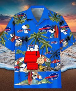 Buffalo Bills Hawaiian Shirt Charlie Snoopy Coconut Tree Buffalo Bills Gift