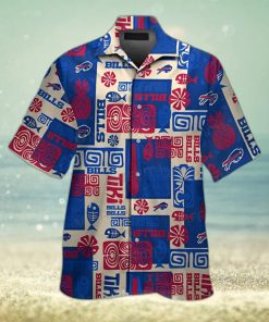 Buffalo Bills Hawaiian Shirt Fish Pineapple Flower Buffalo Bills Gift