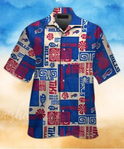 Buffalo Bills Hawaiian Shirt Fish Pineapple Flower Buffalo Bills Gift