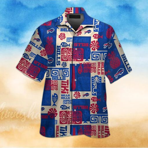 Buffalo Bills Hawaiian Shirt Fish Pineapple Flower Buffalo Bills Gift