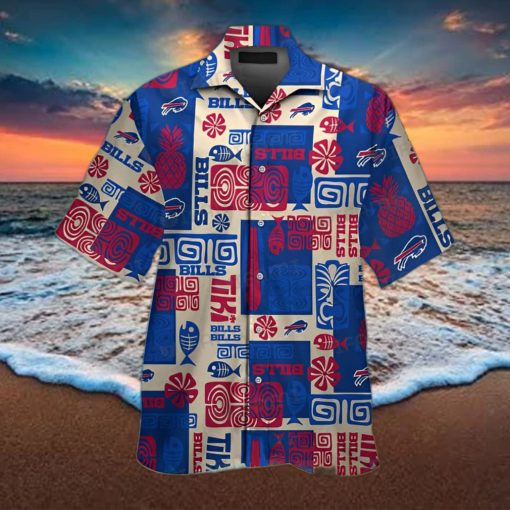 Buffalo Bills Hawaiian Shirt Fish Pineapple Flower Buffalo Bills Gift