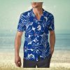 Buffalo Bills Hawaiian Shirt Blue Tropical Flowers Summer Beach Gift