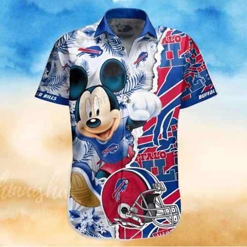 Buffalo Bills Hawaiian Shirt Mickey Football Helmet Buffalo Bills Gift