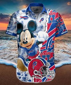 Buffalo Bills Hawaiian Shirt Mickey Football Helmet Buffalo Bills Gift