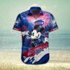 Buffalo Bills Hawaiian Shirt Skull Flower Pattern Gift For Football Coach