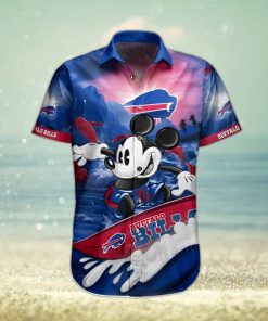 Buffalo Bills Hawaiian Shirt Mickey Surfing Unique Buffalo Bills Gift