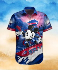 Buffalo Bills Hawaiian Shirt Mickey Surfing Unique Buffalo Bills Gift