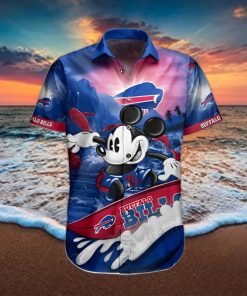 Buffalo Bills Hawaiian Shirt Mickey Surfing Unique Buffalo Bills Gift