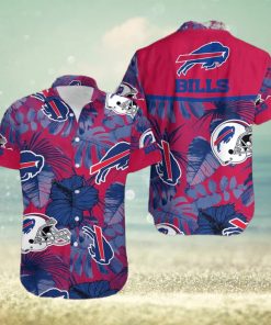 Buffalo Bills Hawaiian Shirt Tropical Floral Hawaiian Shirt