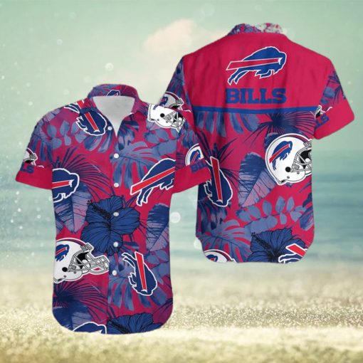 Buffalo Bills Hawaiian Shirt Tropical Floral Hawaiian Shirt