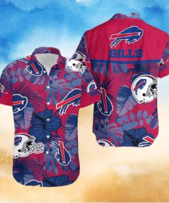 Buffalo Bills Hawaiian Shirt Tropical Floral Hawaiian Shirt