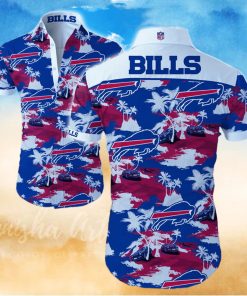 Buffalo Bills Hawaiian Shirt Tropical Flower