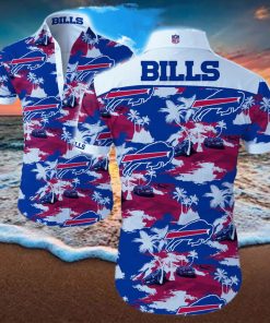 Buffalo Bills Hawaiian Shirt Tropical Flower