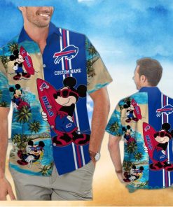 Buffalo Bills Mickey Custom Name Hawaiian Shirt