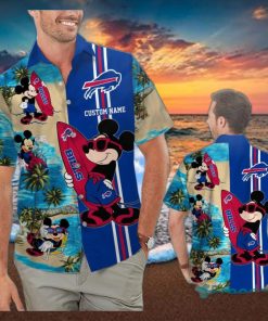 Buffalo Bills Mickey Custom Name Hawaiian Shirt