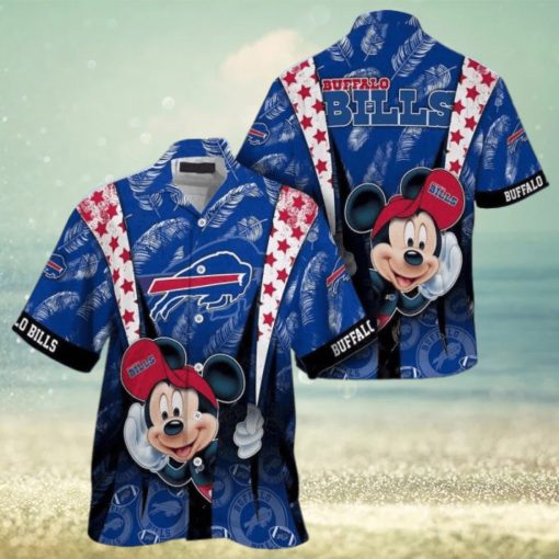 Buffalo Bills Mickey Mouse Nfl Hawaiian Shirt