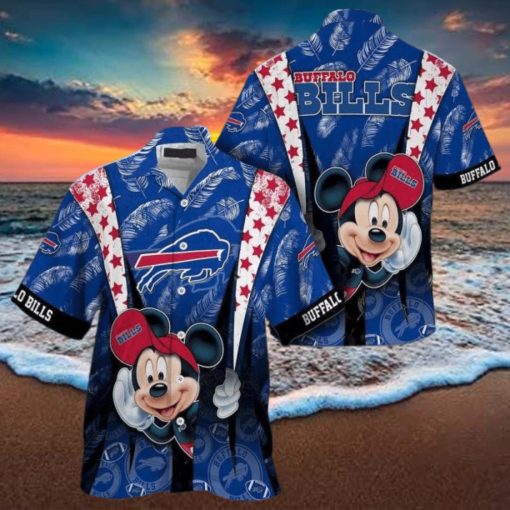 Buffalo Bills Mickey Mouse Nfl Hawaiian Shirt