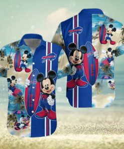 Buffalo Bills Mickey Mouse Surfing Hawaiian Shirt