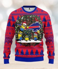 Buffalo Bills Minion Christmas Ugly Sweater