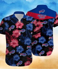 Buffalo Bills NFL Football Short Summer With Flower Graphic Hawaiian Shirt