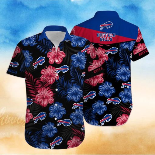 Buffalo Bills NFL Football Short Summer With Flower Graphic Hawaiian Shirt