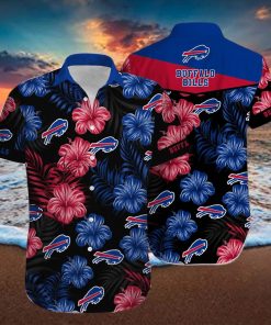 Buffalo Bills NFL Football Short Summer With Flower Graphic Hawaiian Shirt