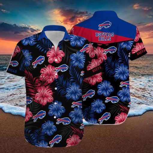 Buffalo Bills NFL Football Short Summer With Flower Graphic Hawaiian Shirt