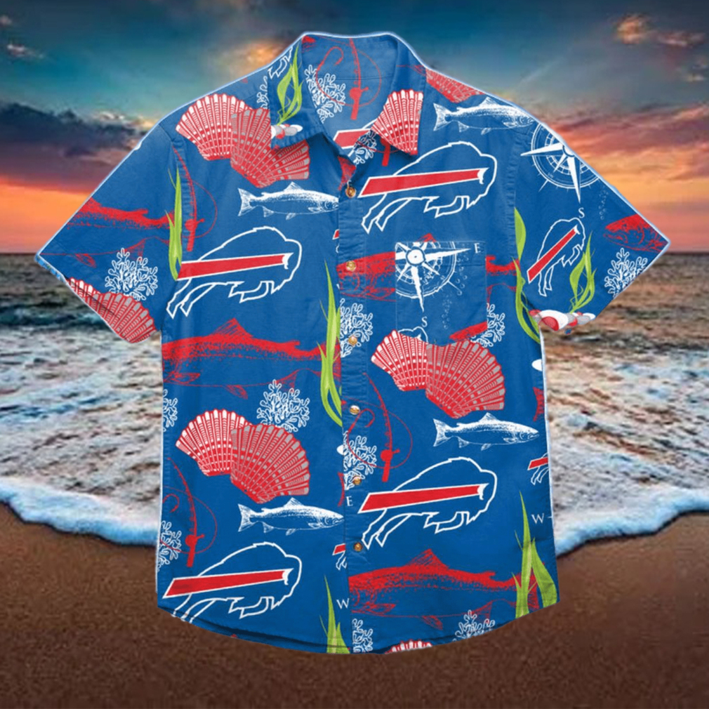 NFL Buffalo Bills Hawaiian Shirt Summer Gift For Football Fans - Limotees