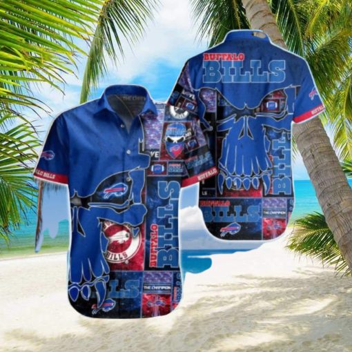 Buffalo Bills NFL Hawaiian Shirt Tropical Flower