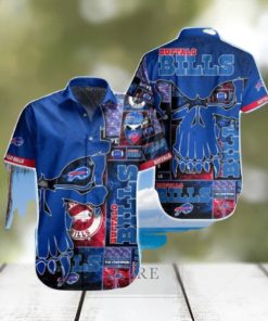 Buffalo Bills NFL Hawaiian Shirt Tropical Flower