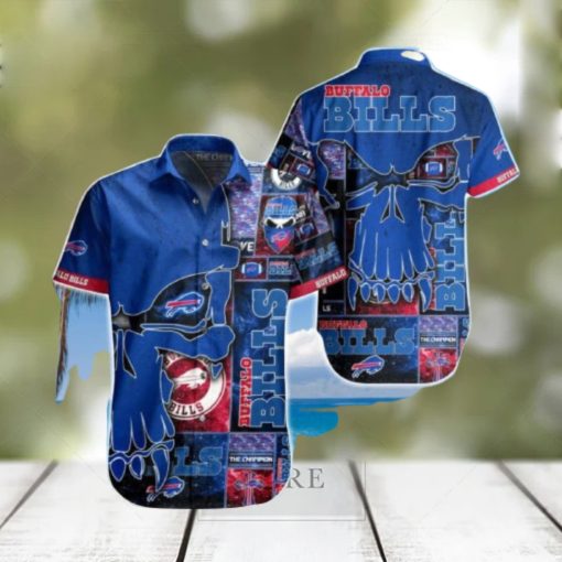 Buffalo Bills NFL Hawaiian Shirt Tropical Flower