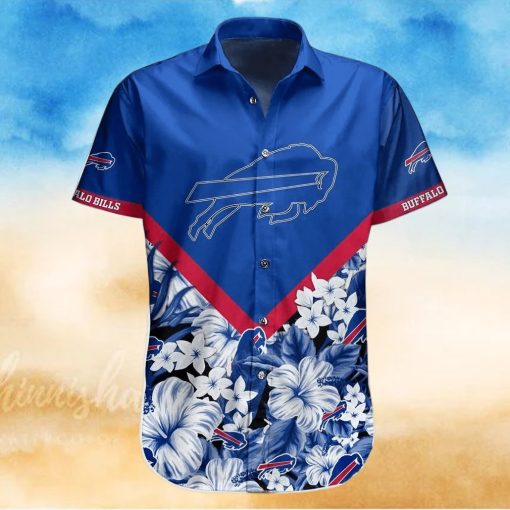 Buffalo Bills Nfl Hawaiian Shirt Custom Name Number Floral Graphic Tropical Trends Summer Gift For Men Women – Family Gift Ideas That Everyone Will Enjoy