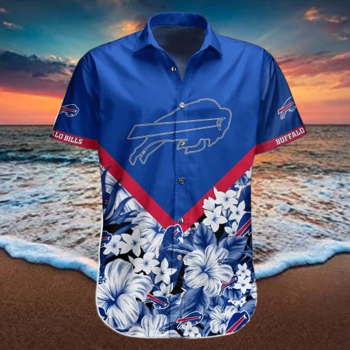 Buffalo Bills Nfl Hawaiian Shirt Custom Name Number Floral Graphic Tropical Trends Summer Gift For Men Women – Family Gift Ideas That Everyone Will Enjoy