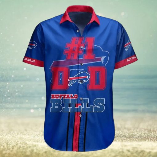 Buffalo Bills Nfl Hawaiian Shirt Customized Name Number Floral Tropical Pattern New Trends Summer For Sports Enthusiast – Family Gift Ideas That Everyone Will Enjoy