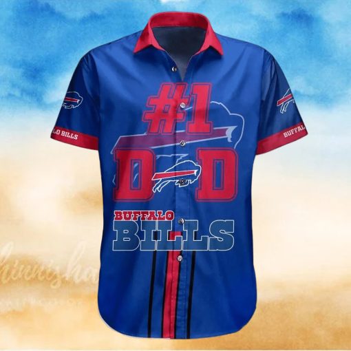 Buffalo Bills Nfl Hawaiian Shirt Customized Name Number Floral Tropical Pattern New Trends Summer For Sports Enthusiast – Family Gift Ideas That Everyone Will Enjoy