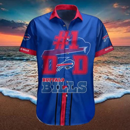 Buffalo Bills Nfl Hawaiian Shirt Customized Name Number Floral Tropical Pattern New Trends Summer For Sports Enthusiast – Family Gift Ideas That Everyone Will Enjoy