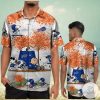 Buffalo Bills Hawaiian Shirt Pharaoh Skull Wolf Flower Buffalo Bills Gift