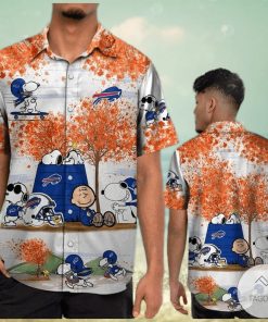 Buffalo Bills Snoopy Autumn Hawaiian Shirt