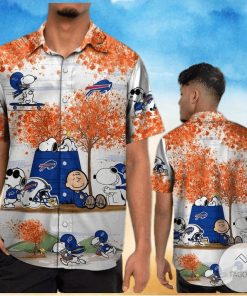 Buffalo Bills Snoopy Autumn Hawaiian Shirt