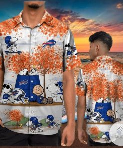 Buffalo Bills Snoopy Autumn Hawaiian Shirt