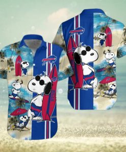 Buffalo Bills Snoopy Surfing Summer Beach Hawaiian Shirt