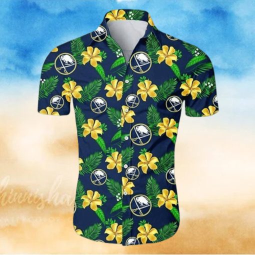 Buffalo Sabres Authentic Hawaiian Shirt Floral Button Up Slim Fit Body Buffalo Bills Amazon