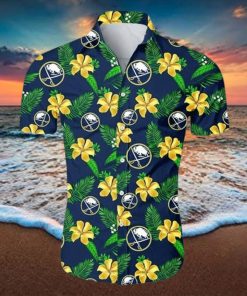 Buffalo Sabres Authentic Hawaiian Shirt Floral Button Up Slim Fit Body Buffalo Bills Amazon