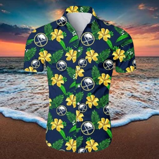 Buffalo Sabres Authentic Hawaiian Shirt Floral Button Up Slim Fit Body Buffalo Bills Amazon