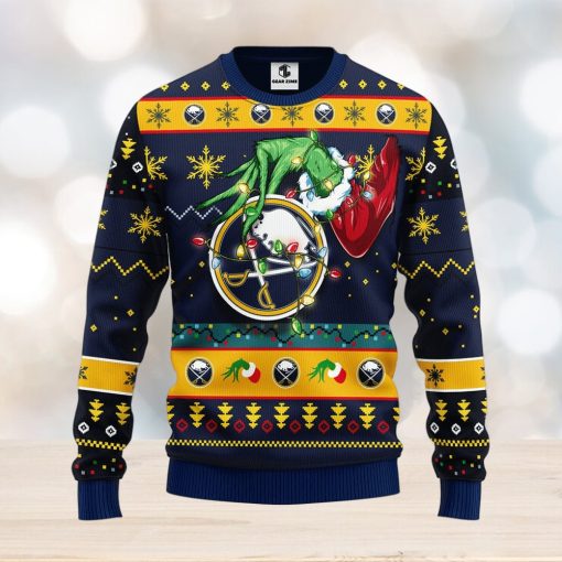 Buffalo Sabres Grinch Christmas Ugly Sweater