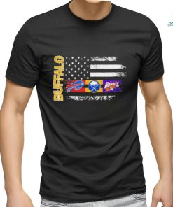 Buffalo Sport Team 2023 American flag Champions Logo shirt
