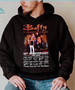 Buffy the Vampire Slayer 26th anniversary 1997 2023 thank you for the memories shirt